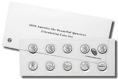2010 Quarters Circulating Coin Set