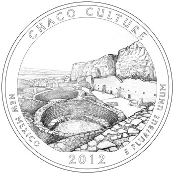 2012 Chaco Culture National Park Quarter Design