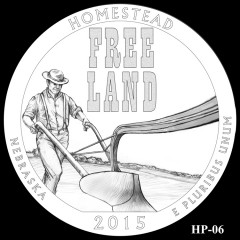 Homestead National Monument of America Quarter Design HP-06